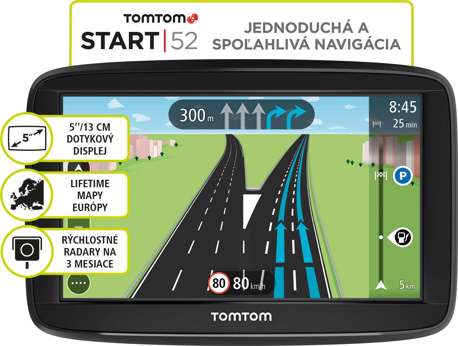 Obrázok TomTom Start 52 Europe, 1AA5.002.01