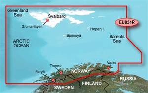 Garmin BlueChart G2 Vision - EU054R /Nórsko Vestfjd-Svalbard-Varanger/ REGULAR