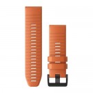 Garmin Silikonový remienok QuickFit™ 26 na zápästie fénix 6X - Ember Orange (ND)