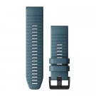 Garmin Silikonový remienok QuickFit™ 26 na zápästie fénix 6X - Lakeside Blue (ND)