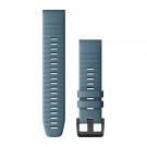Garmin Silikonový remienok QuickFit™ 22 na zápästie fénix 6 - Lakeside Blue (ND)